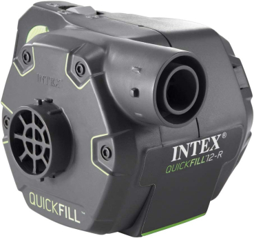 Intex Luftpumpe Quick-Fill inkl. Akku und 12V
